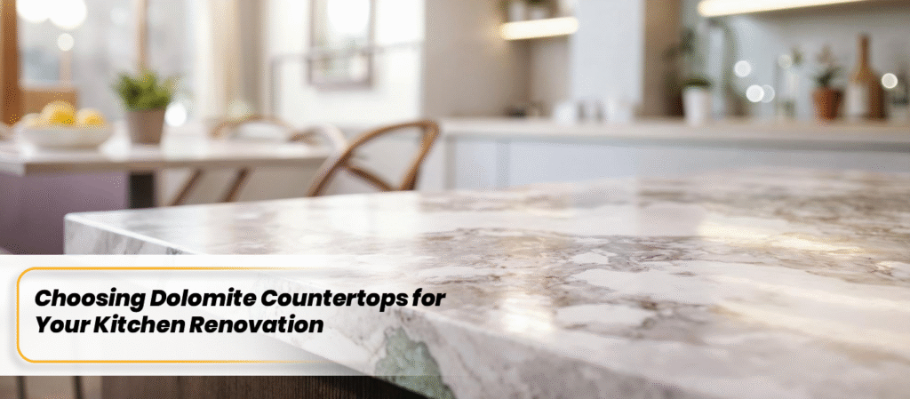 Choosing Dolomite Countertops for Your Kitchen Renovation