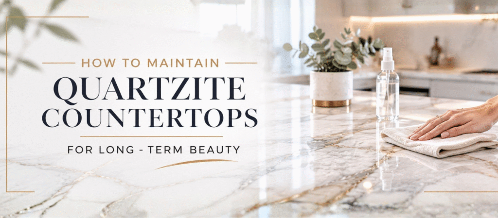 How to Maintain Quartzite Countertops for Long-Term Beauty