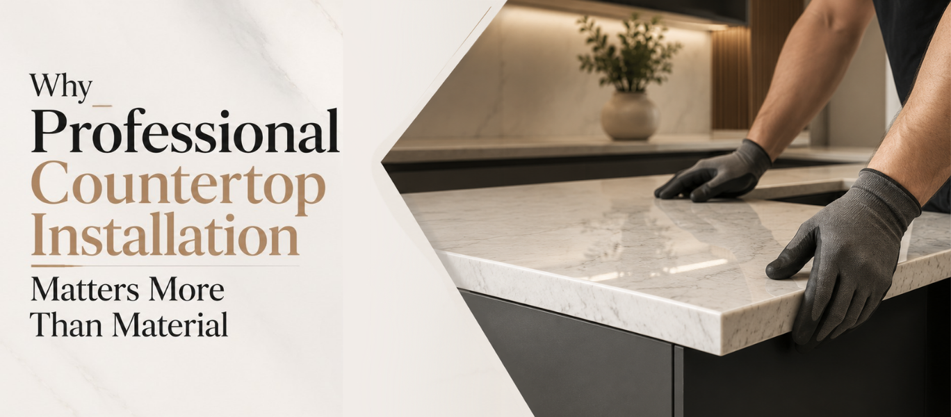 Why Professional Countertop Installation Matters More Than Material