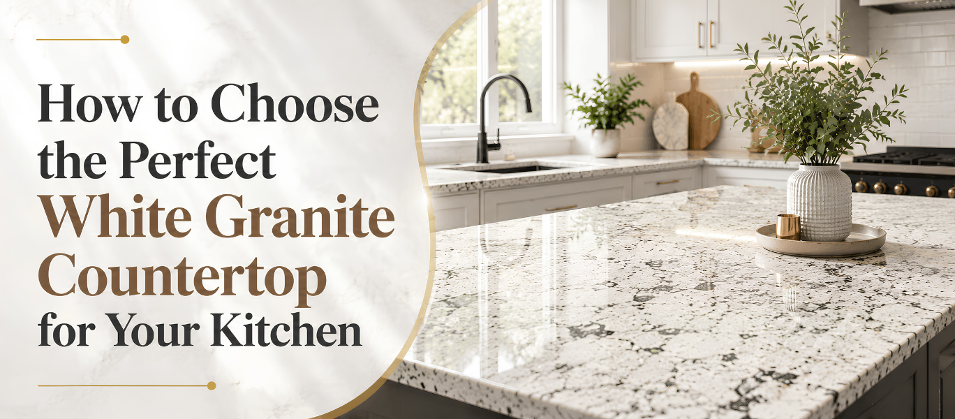 How to Choose the Perfect White Granite Countertop for Your Kitchen