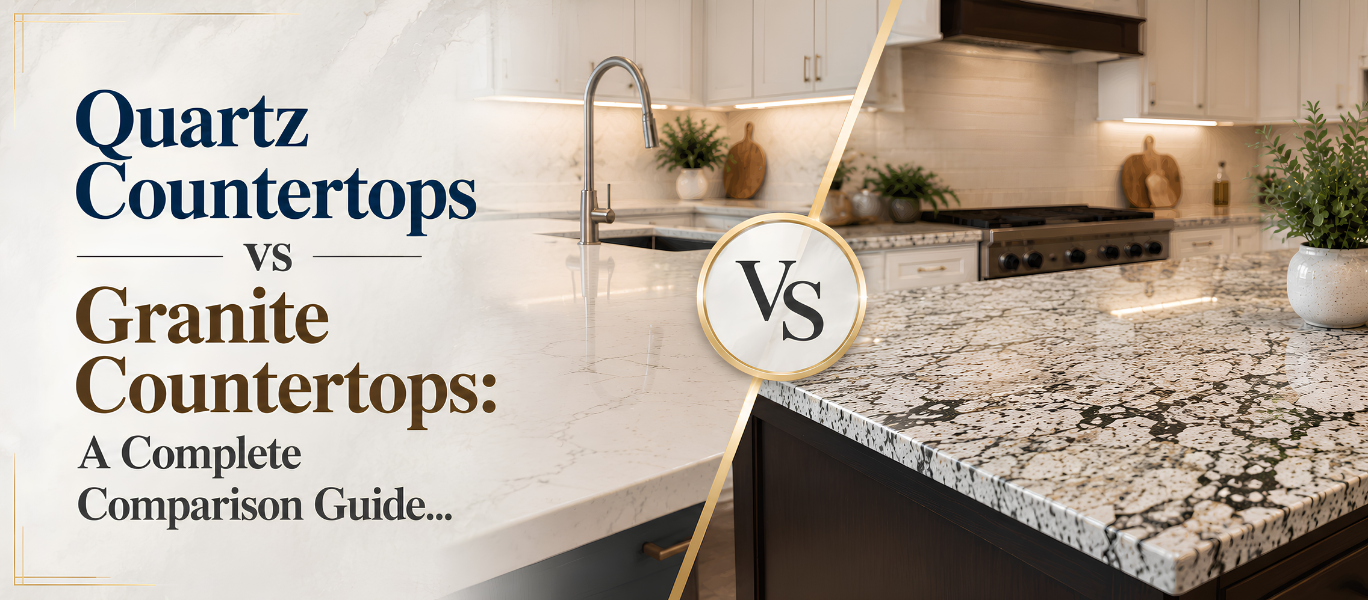 Quartz Countertops vs Granite Countertops A Complete Comparison Guide