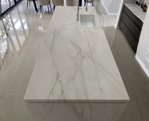 Taj Mahal Quartzite Slab View